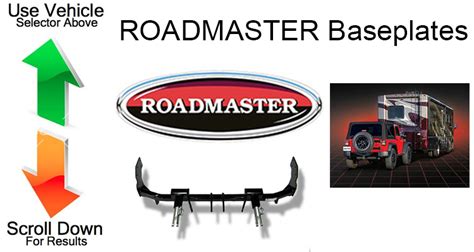 roadmaster braking system|roadmaster base plates fit chart.